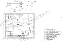 Подключение твердотопливного котла 0.8 МВт схема
