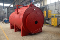 Котел паровой 0.17 МПа на газе и жидком топливе